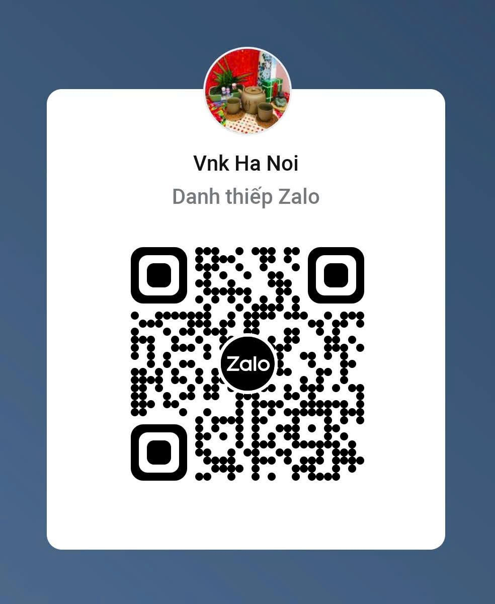 Zalo 명함 QR 코드 (Vnk Ha Noi)